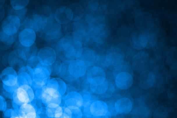 Resumen luz azul bokeh fondo desenfocado
 - Foto, Imagen