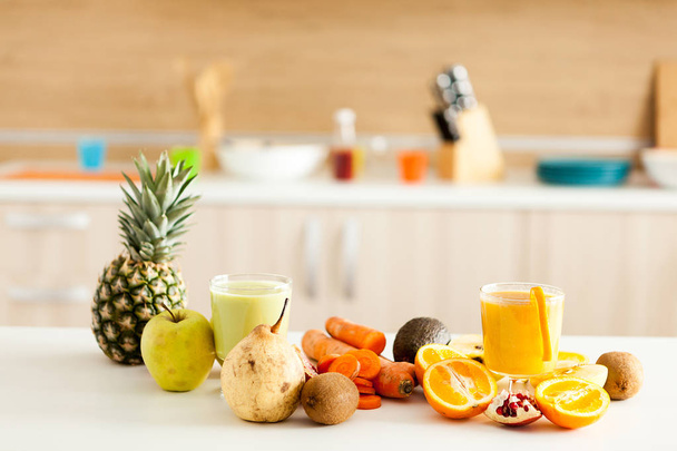 Healthy and delicious organic juice - Photo, image