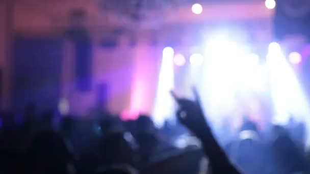 Show unfocused music background - Footage, Video