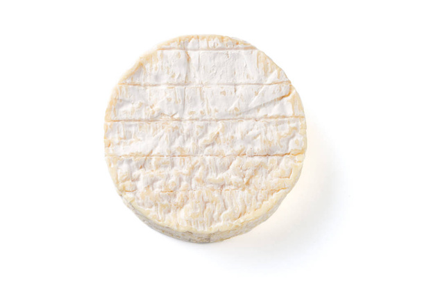 a Camembert cheese traditional Normandy French, dairy product on white background - Foto, immagini
