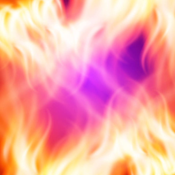Abstract fire background - Vector, Image