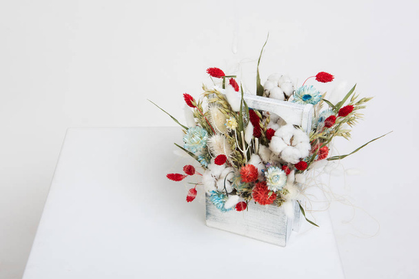 Букет сушеных цветов
 - Фото, изображение