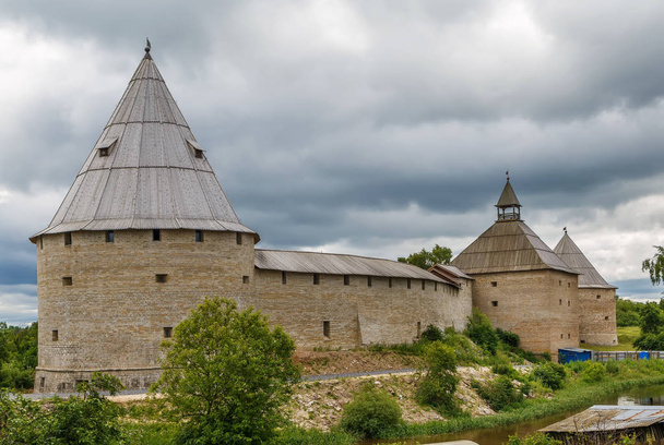 Staraya Ladoga fortress was built in the 12th century, Russia. - Fotoğraf, Görsel