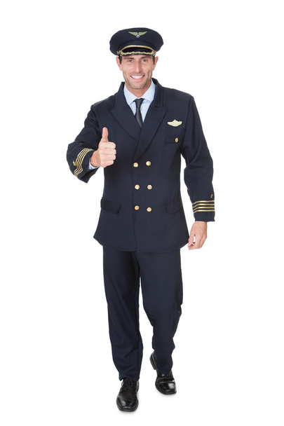 Portrait of confident pilot - Foto, immagini