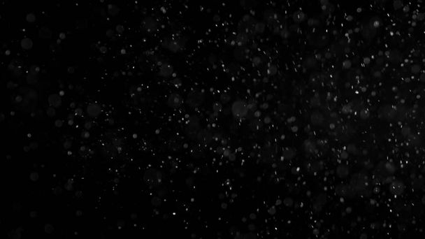 nube de polvo aislado negro fondo burbuja bokeh
 - Foto, imagen