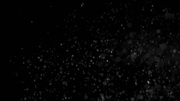 ほこりを分離した雲黒背景バブル ボケ - 写真・画像