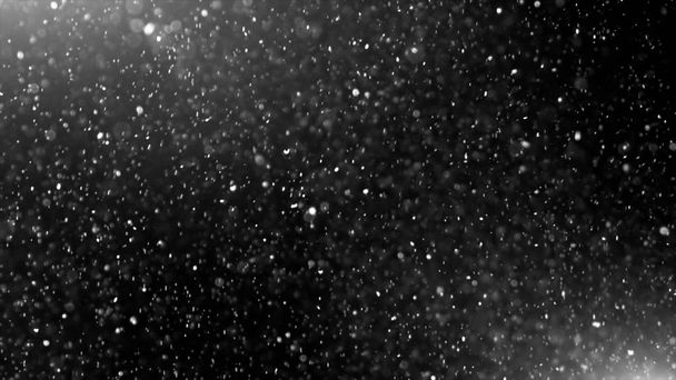 nube de polvo aislado negro fondo burbuja bokeh
 - Foto, Imagen