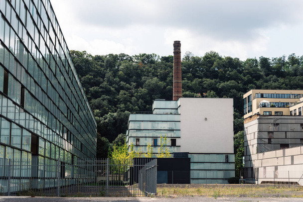 Industriebauten in Prag  - Foto, Bild