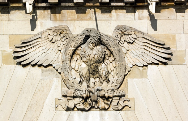 Imperial eagle of the bridge of Iena (Paris France) - Foto, Imagen