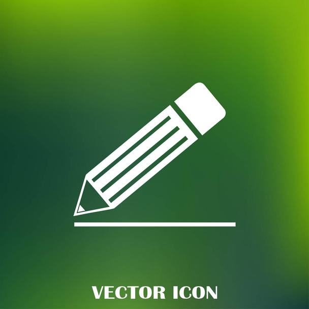 Icona a matita, illustrazione vettoriale
 - Vettoriali, immagini