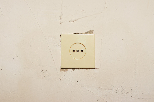 Socket in the wall - Фото, изображение