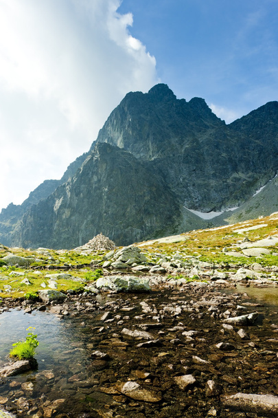 vijf spis bergmeertjes, hoge Tatra (vysoke tatry), Slowakije - Foto, afbeelding