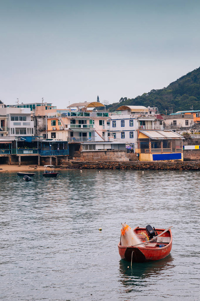 Küstenort Lamma Island in Hongkong - Foto, Bild