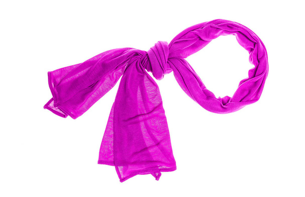 Pink light scarf. - Foto, Imagen