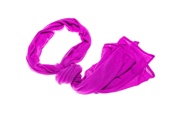 Pink light scarf. - Valokuva, kuva