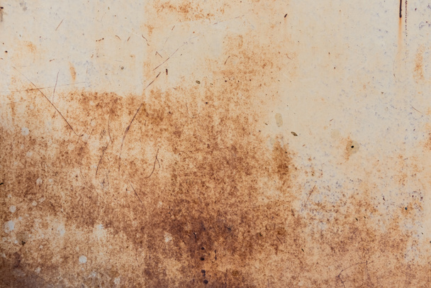 old grey scratched background with rust - Foto, imagen