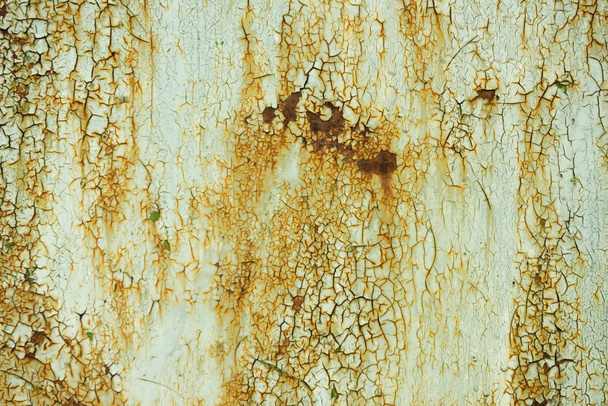 old grey scratched weathered texture with rust - Φωτογραφία, εικόνα
