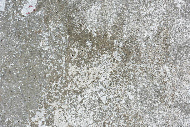 close-up view of old grey weathered cement wall texture - Photo, Image