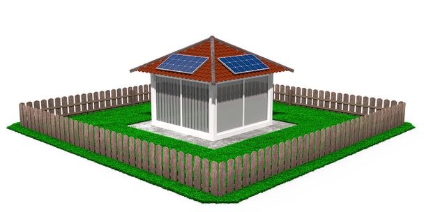Энергия солнца для дома
 - Фото, изображение