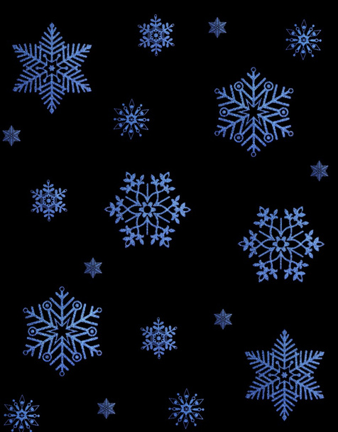 Estrellas de nieve
 - Foto, Imagen