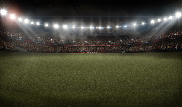 Estadio de fútbol americano 3D renderizado
 - Foto, imagen