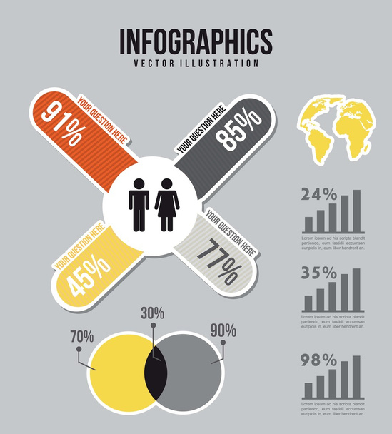 infographics - Vektor, obrázek