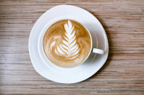 coffee caffeine traditional morning energy latte - Foto, afbeelding