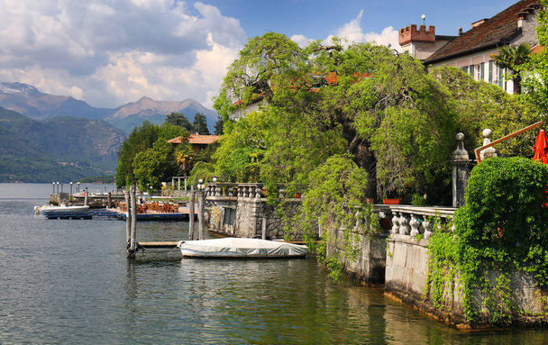 Orta San Giulio, διάσημο θέρετρο στην ανατολική ακτή της λίμνης Orta, Ιταλία, Ευρώπη - Φωτογραφία, εικόνα
