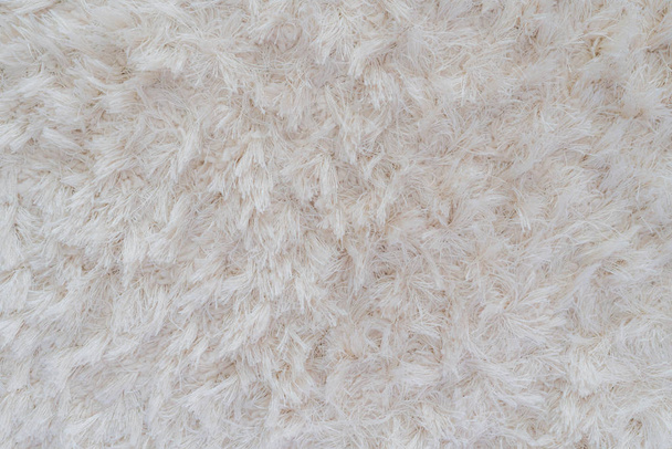 Alfombra de lana blanca de lujo textura de fondo
 - Foto, imagen