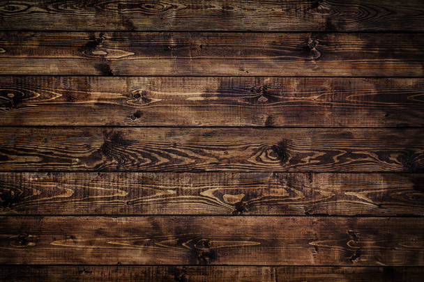 Antiguo fondo de textura de grano de madera rica con nudos. - Foto, imagen