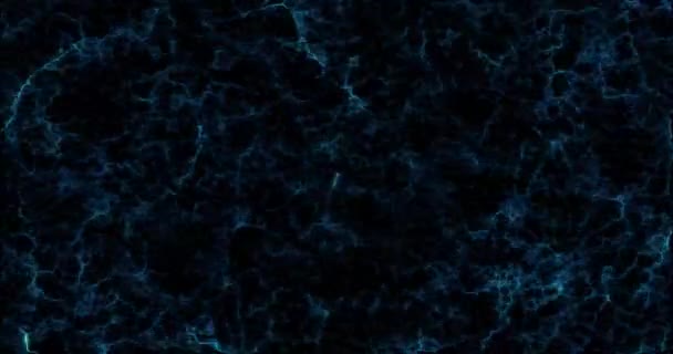 Abstract Blue Water Waves Fx Background/ Animated abstract blue water background with fractal waves patterns - Video, Çekim