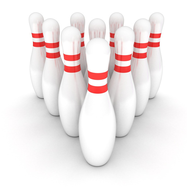 Symbol of bowling - Photo, Image