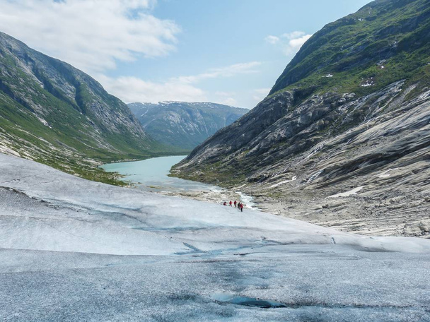 Nigardsbreen-Gletscher in Sogn Fjordane - Norwegen - Foto, Bild