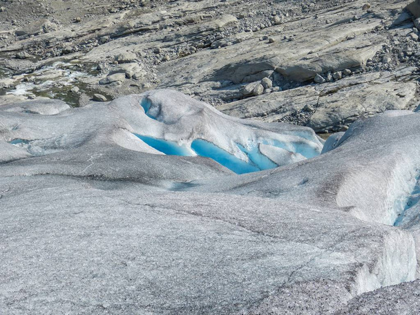 Ледник Nigardsbreen в Согн-Фьордане - Норвегия
 - Фото, изображение