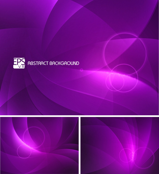 Purple Abstract Background - ベクター画像