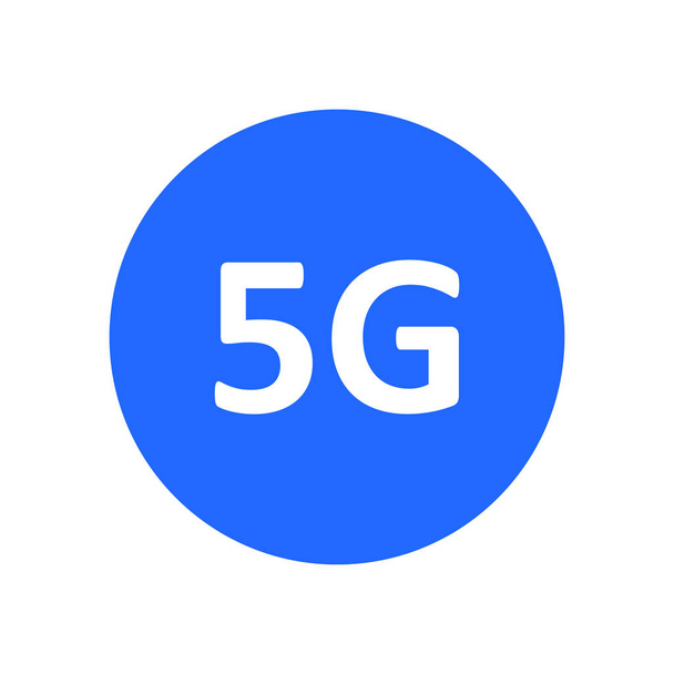 5g znamení vektorové ikony plochý design informace mobilní telekomunikační technologie symbol ilustrace  - Vektor, obrázek