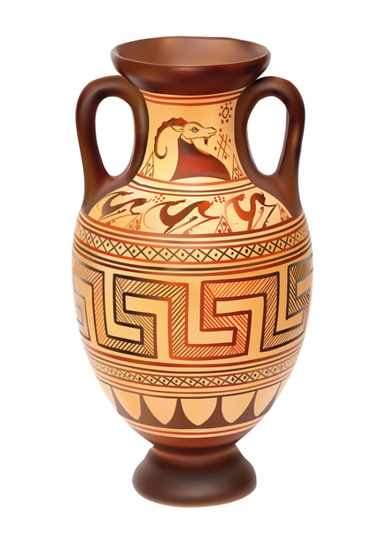Amphora - Vektor, kép