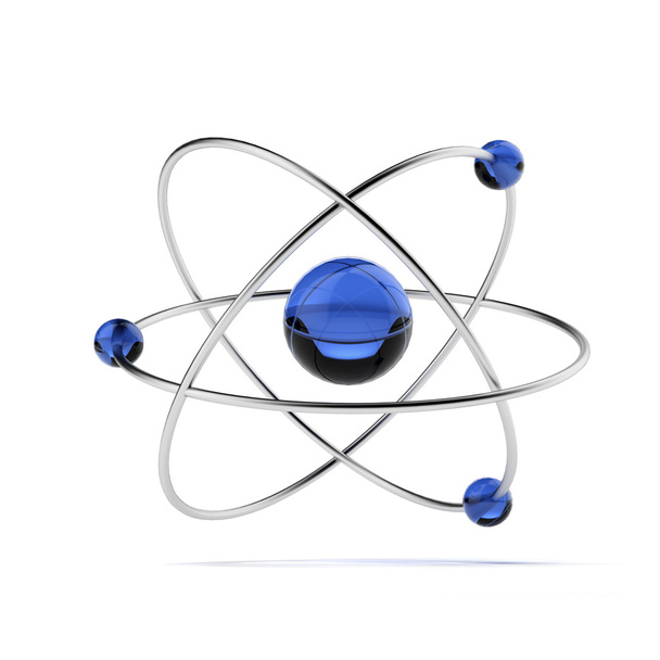 Orbital model of atom - Valokuva, kuva