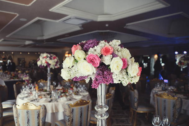 Düğün dekorasyon töreni için çiçekli - Fotoğraf, Görsel