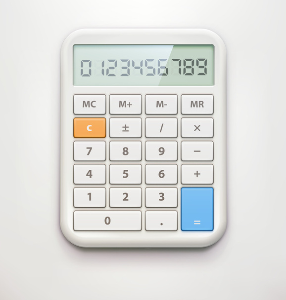 Electronic calculator - Foto, Bild