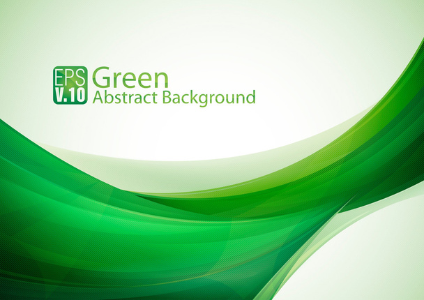 Green Abstract Background - Vetor, Imagem