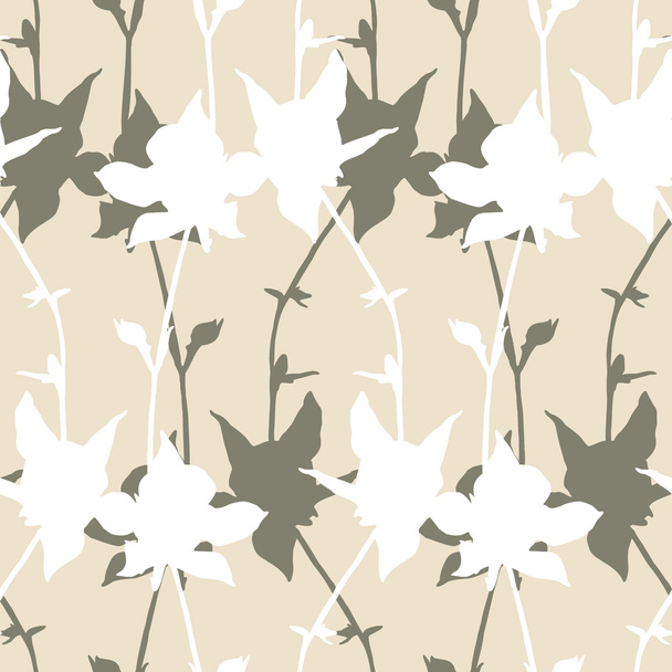 seamless flower pattern - Вектор,изображение