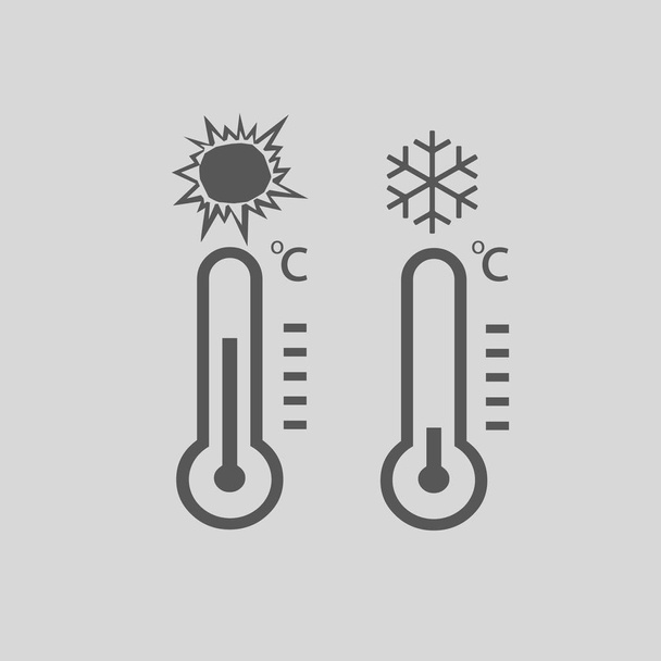 Clima web iconos conjunto
 - Vector, imagen