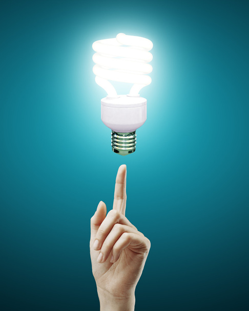 energy saving lamp - 写真・画像