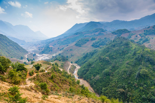 View of Vietnam, Sapa -  Ricefields - Fotó, kép