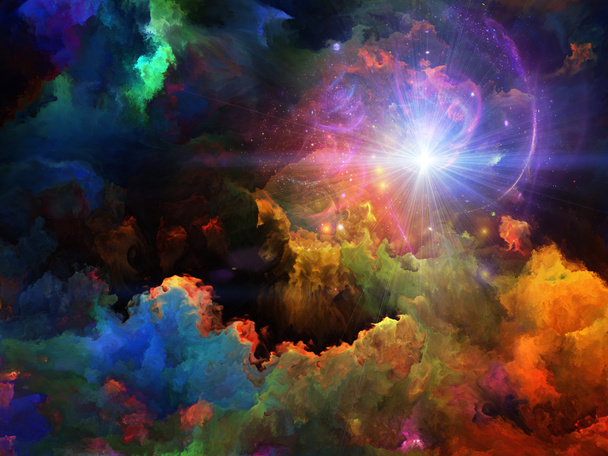 η ομίχλη των χρωμάτων - Φωτογραφία, εικόνα