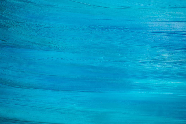 τέχνη μπλε χρώμα χειροποίητη υφή φόντου - Φωτογραφία, εικόνα