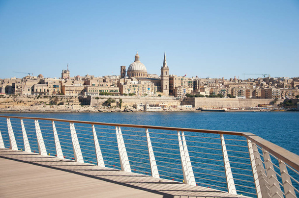Стародавнього історичного острова Мальта. Середньовічного Старого міста - Фото, зображення