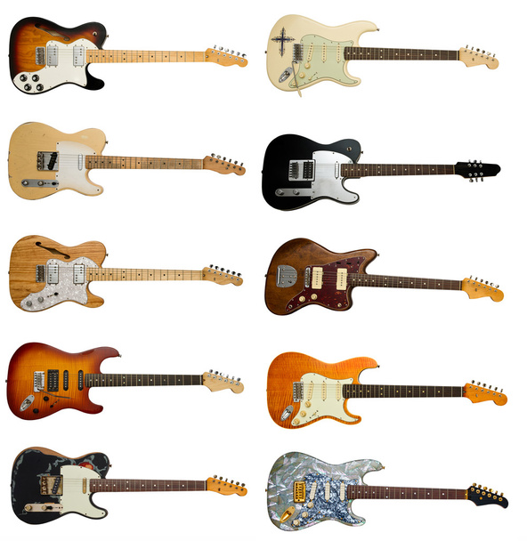 collezione di chitarre elettriche classiche
 - Foto, immagini