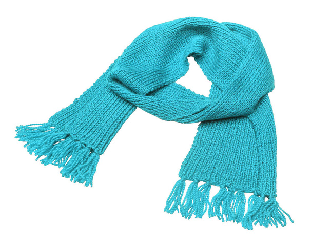 Warm winter scarf. - Foto, Imagem